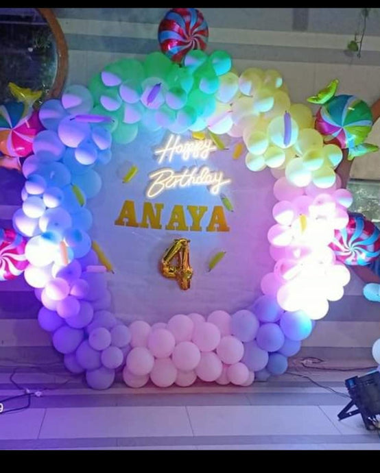 Balloon  Decoration for birthday party Indiaflorist247
