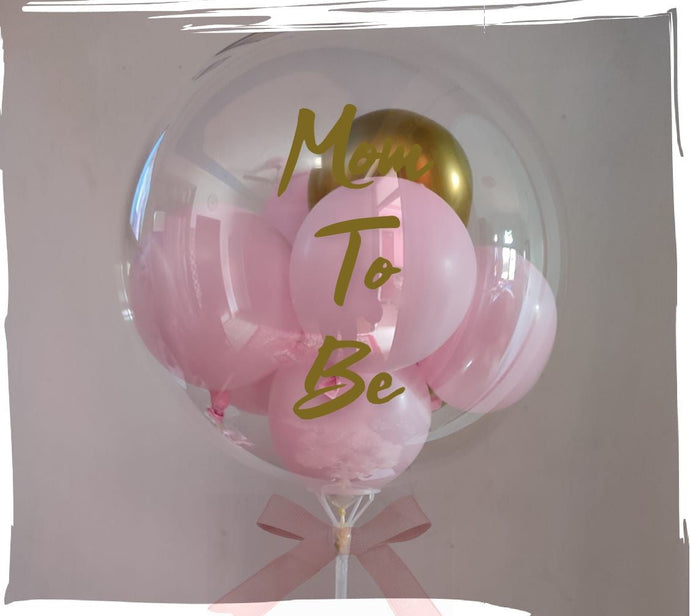 Send Balloons online delivery for Mom to be decorations at home I-AFBO