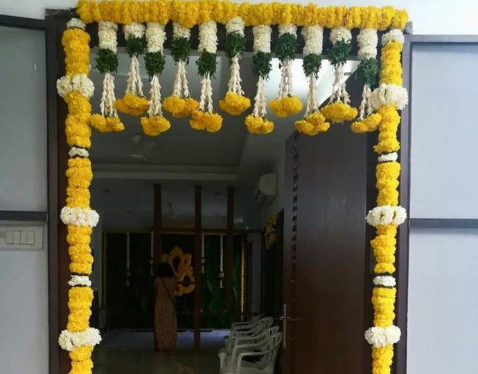 Pooja/Birthday Decoration - Design 43 Indiaflorist247