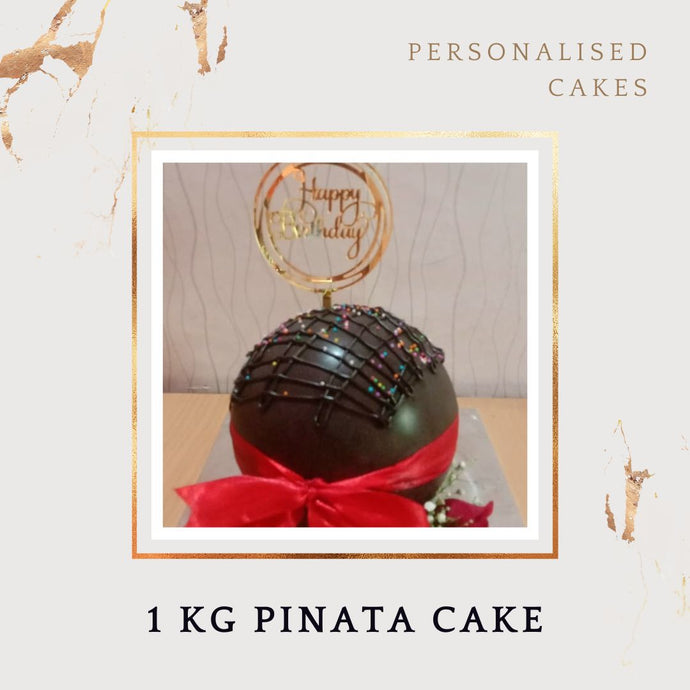 1 Kg Pinata Cake - Choose Flavour - Choose Topper I-CO