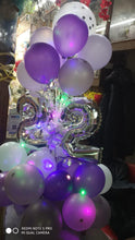 Load image into Gallery viewer, 22nd Birthday Balloons - Customise Number balloon Bouquet - For Birthday or anniversary I-AFBO
