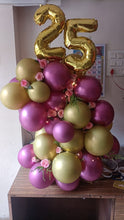 Load image into Gallery viewer, 25 balloon bouquet - Any number balloon bouquet online same day delivery for Birthday - choose number
