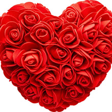 Load image into Gallery viewer, 50 Fresh Red Roses -  Heart shaped flower bouquet for valentine&#39;s I-FBO
