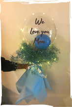 Load image into Gallery viewer, Balloon Bouquet - Blue Balloon - Same Day Delivery - Personalised Text C-BFST
