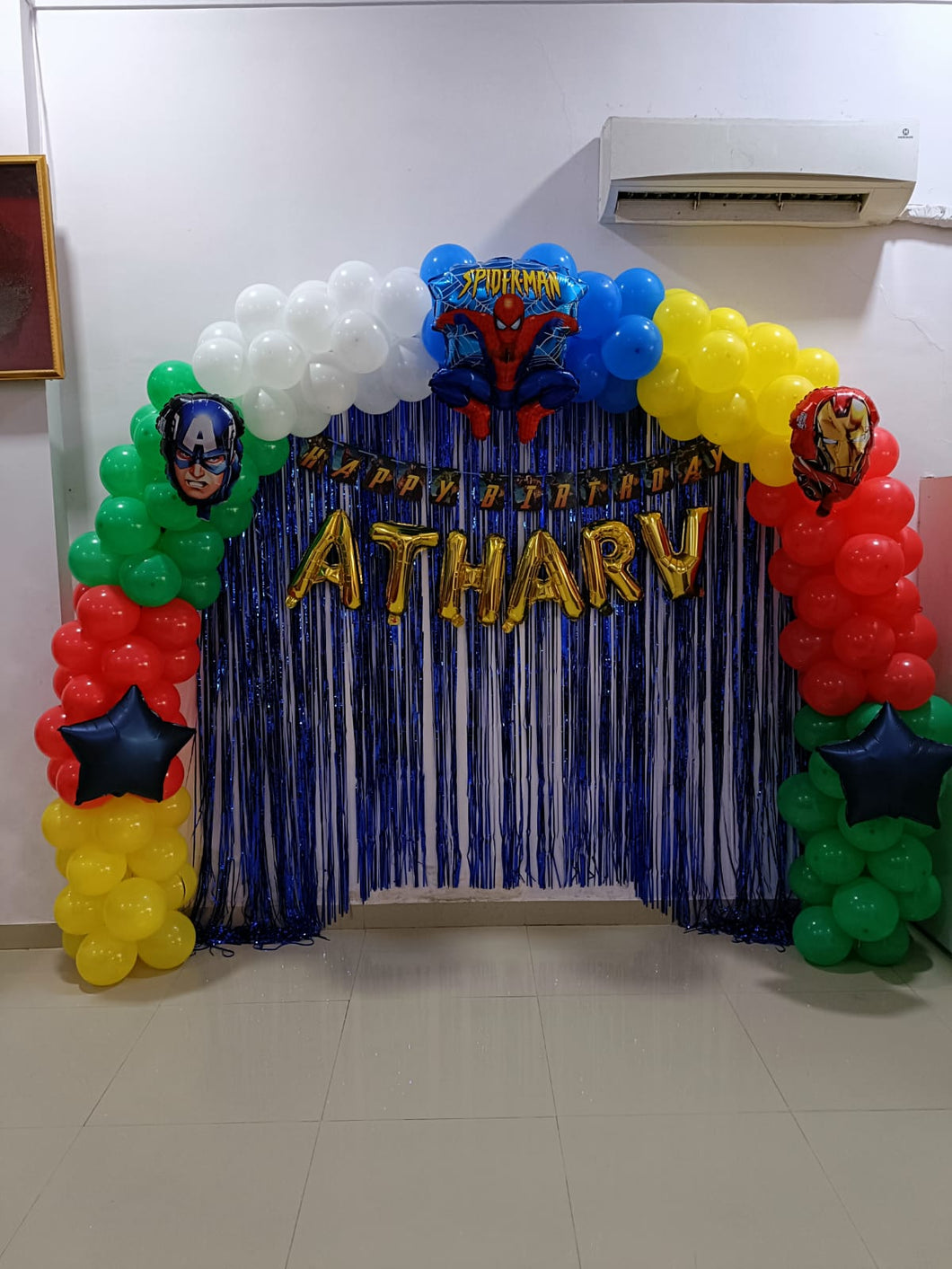 Balloon Decoration for Birthday - Any Number Birthday - Customisation Options Indiaflorist247