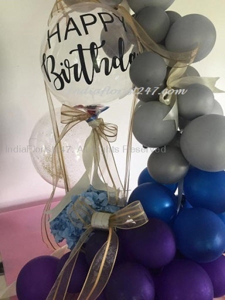 Birthday Balloon Bouquet Online Same day delivery personalised balloons C-BFCST