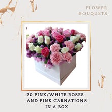 Load image into Gallery viewer, Birthday Flowers in a box Send special flower bouquet online for same day delivery I-FBO
