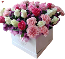 Load image into Gallery viewer, Birthday Flowers in a box Send special flower bouquet online for same day delivery I-FBO
