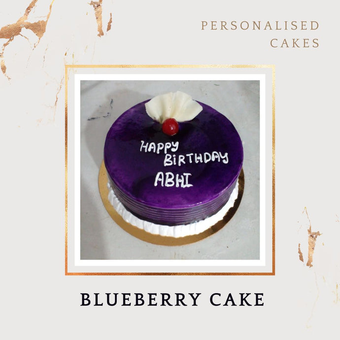 Blueberry Cake Birthday Anniversary cake delivery same day best I-CO