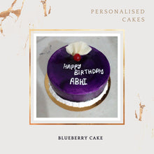 Load image into Gallery viewer, Blueberry Cake Birthday Anniversary cake delivery same day best I-CO
