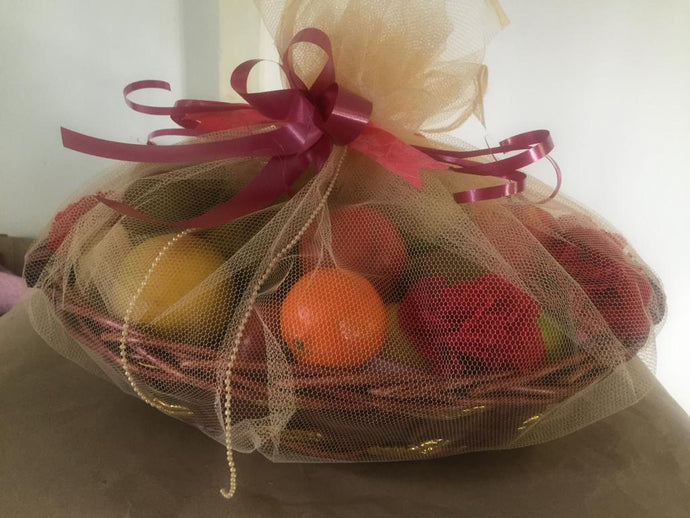 Same Day Delivery - Fruit Basket Gift Hamper - Diwali - Get Well Soon Fruit Basket C-GBF