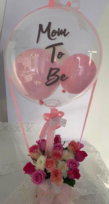 Gift for Mom to be decoration items Delivery Online today Buy balloons online C-BFST