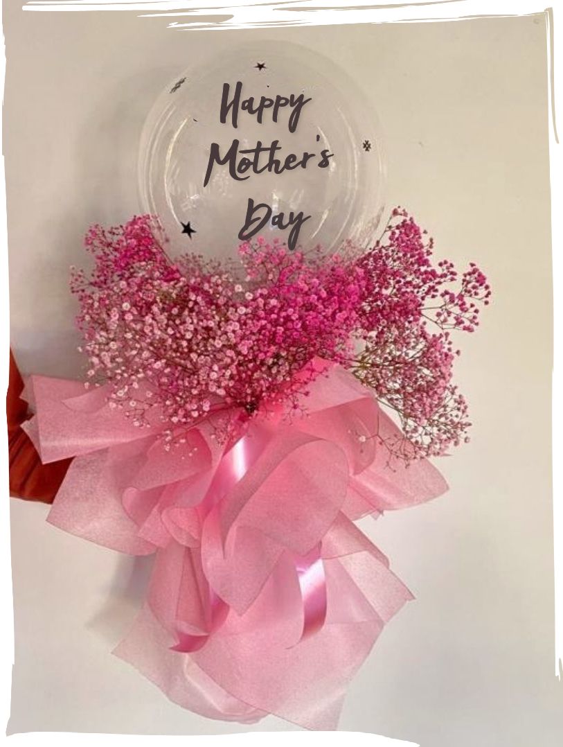 Mother's Day Balloon Bouquet - Happy Mother's Day - Free Same Day Delivery C-BFST