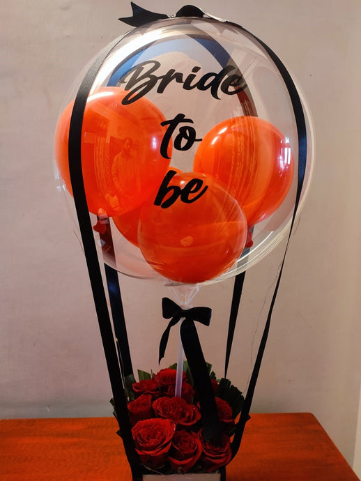 Order Balloons Online for delivery same day in India for the Bride to Be