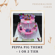 Load image into Gallery viewer, Peppa Pig Cake - Choose Flavour - Choose Topper - Same Day Delivery I-CO
