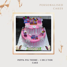 Load image into Gallery viewer, Peppa Pig Cake - Choose Flavour - Choose Topper - Same Day Delivery I-CO
