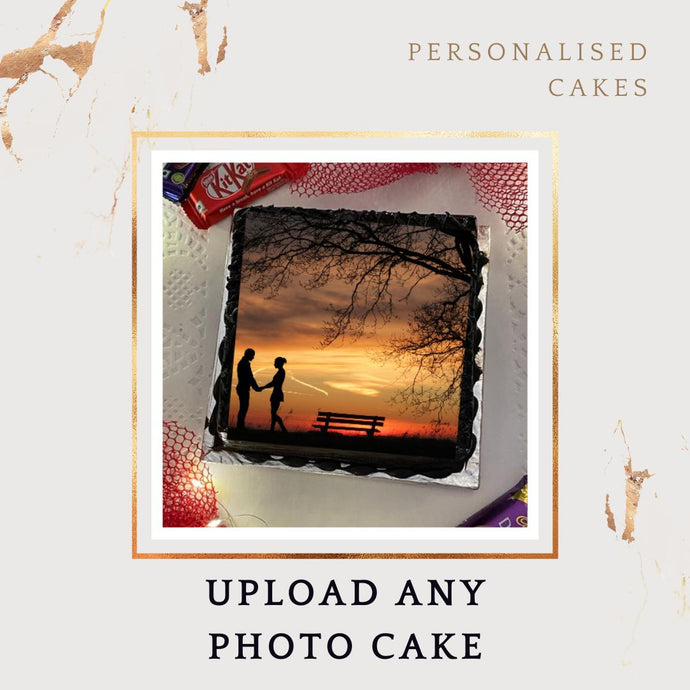 Photo Cake - Choose Flavour - Choose Topper - Upload Photo