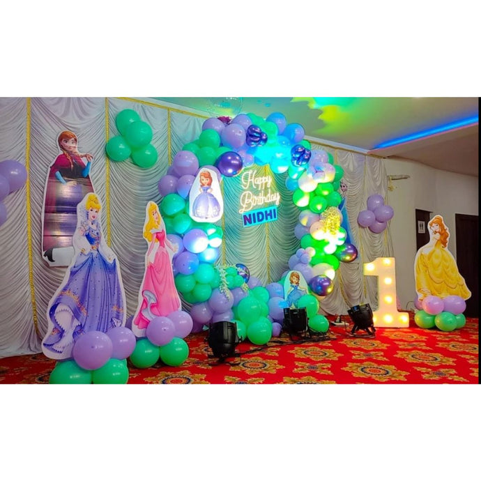 Princess Balloon Decoration for Birthday Party Indiaflorist247