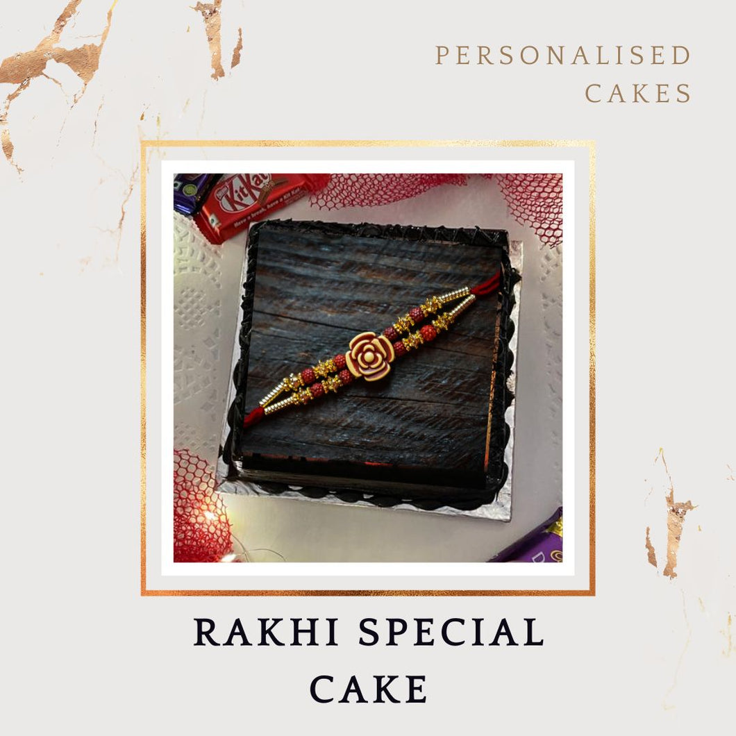 Rakhi Cake - Choose Flavour - Choose Topper - Upload Any Other Club Photo I-CO