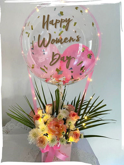 Send Women's Day Gifts of balloons to Mother or girl friend, daughter this women's day C-BFST
