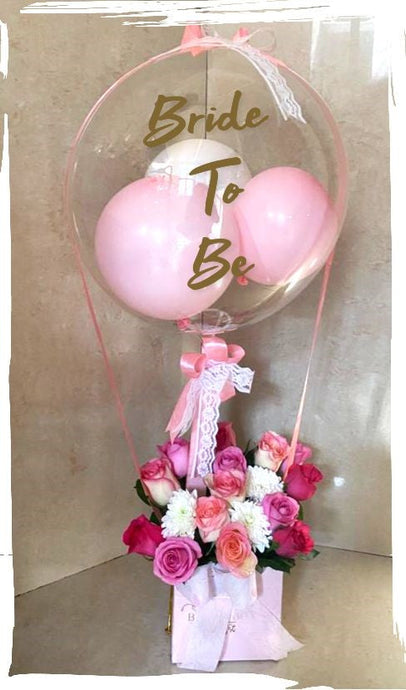 Send balloons online for bride to be and bachelorette party same day C-BFST