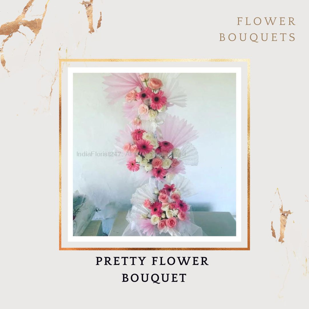 Pretty flower bouquet Indiaflorist247