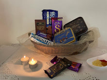 Load image into Gallery viewer, Basket of Chocolates Gift Basket for Diwali - Same day Delivery - Best Seller Gift Hamper C-GBF
