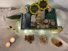 Load image into Gallery viewer, Shubh Labh Gift Basket for Diwali - Same day Delivery - Best Seller Gift Hamper C-GBF
