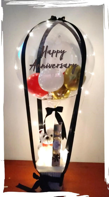 Balloons with greeting message happy Anniversary printed C-BTC