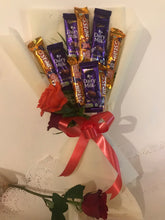 Load image into Gallery viewer, Cadbury Gift Pack and Roses - Bouquet of Chocolates Free Shipping C-FCB
